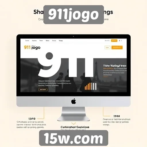 Principais características do design do site 911jogo